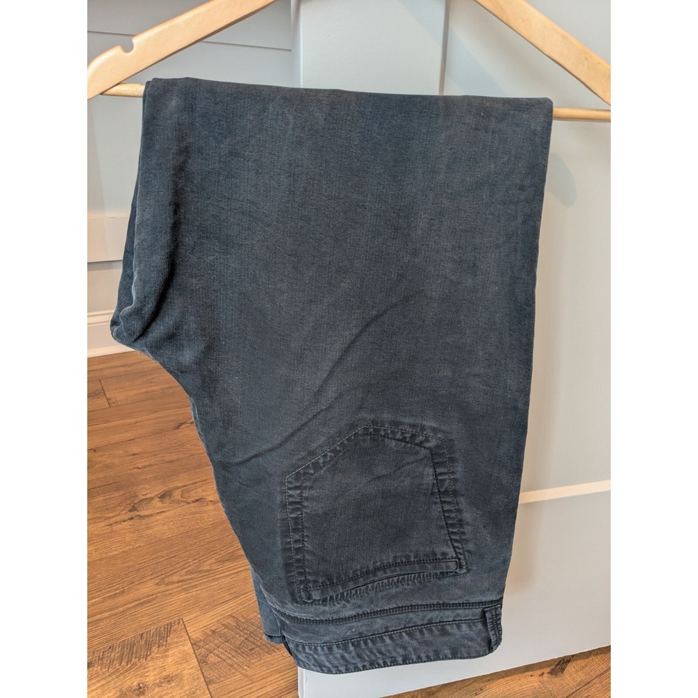 Tommy Bahama Men's Navy Blue Cotton Blend‎ Baggy Pants _ 36x30